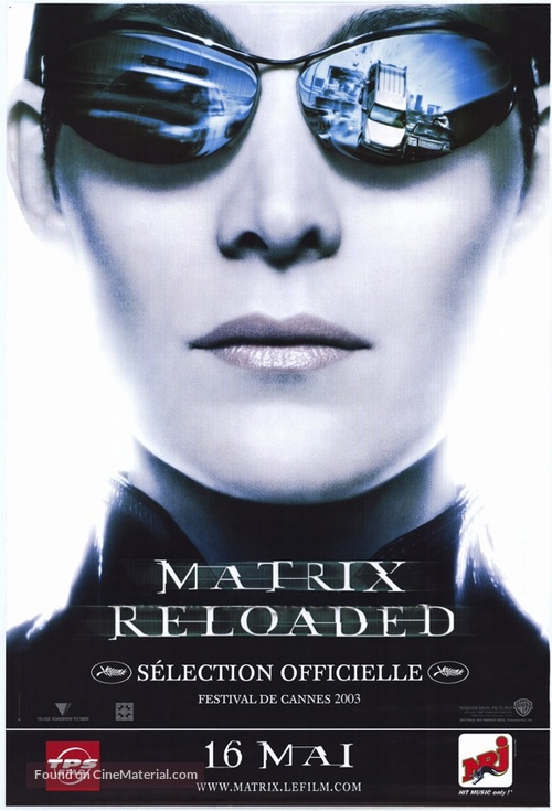 The Matrix Reloaded - French Movie Poster