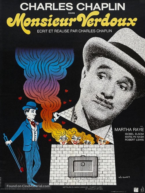 Monsieur Verdoux - French Movie Poster