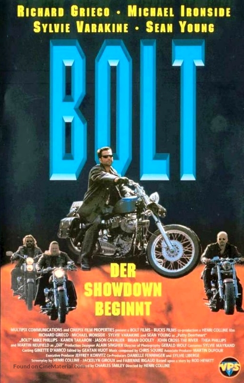 Bolt - German VHS movie cover