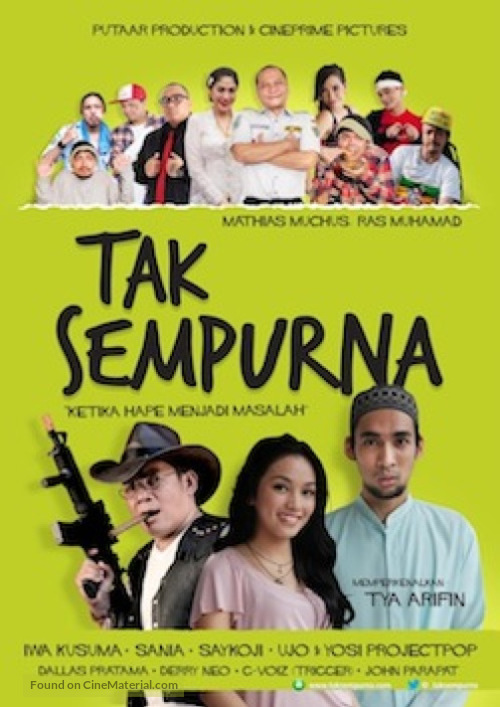 Tak sempurna - Indonesian Movie Poster