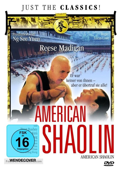 American Shaolin - German Movie Cover