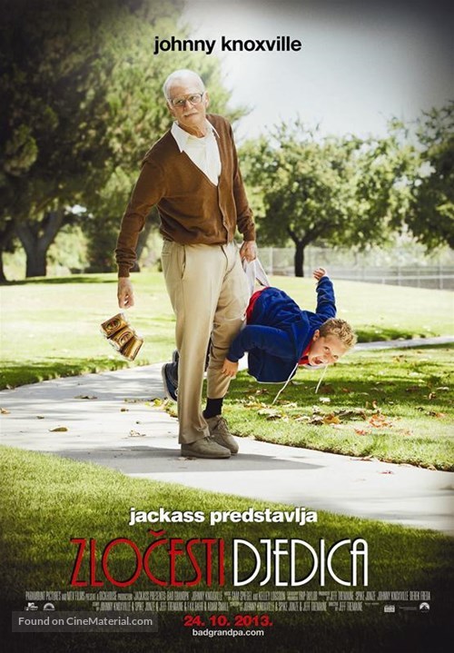 Jackass Presents: Bad Grandpa - Croatian Movie Poster