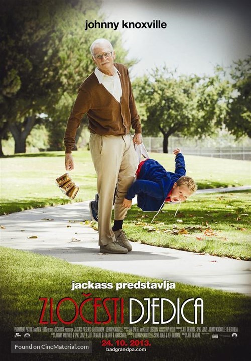 Jackass Presents: Bad Grandpa - Croatian Movie Poster