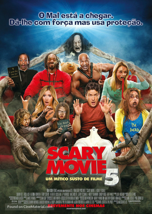 Scary Movie 5 - Portuguese Movie Poster