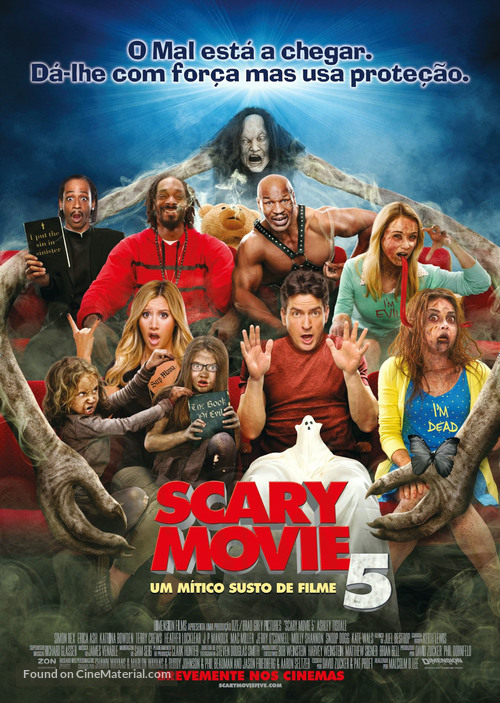 Scary Movie 5 - Portuguese Movie Poster