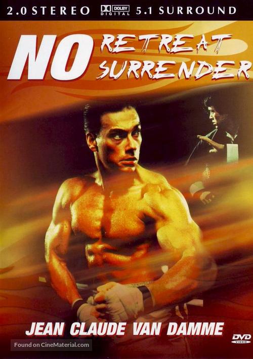 No Retreat, No Surrender - Danish DVD movie cover