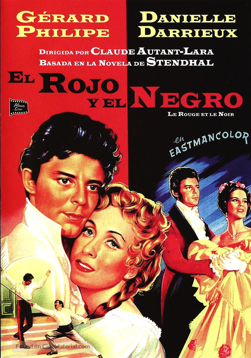 Le rouge et le noir - Spanish Movie Poster