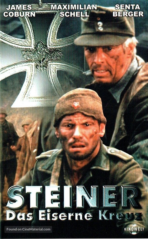 Cross of Iron - German VHS movie cover