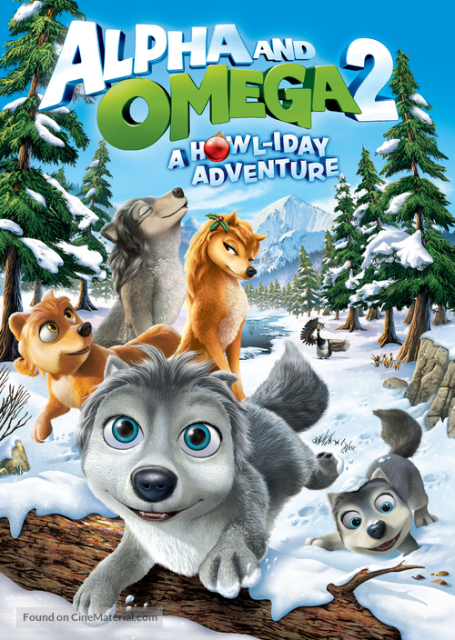 Alpha and Omega 2: A Howl-iday Adventure - DVD movie cover