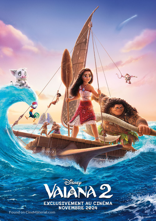 Moana 2 - French Movie Poster