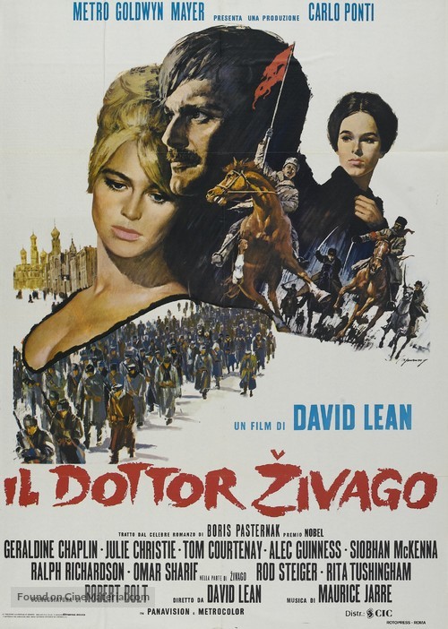 Doctor Zhivago - Italian Movie Poster