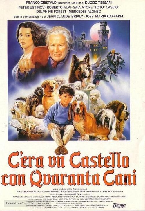 C&#039;era un castello con 40 cani - Italian Movie Poster