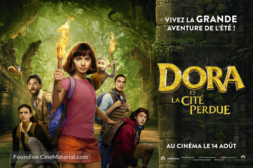Dora and the Lost City of Gold - French Movie Poster