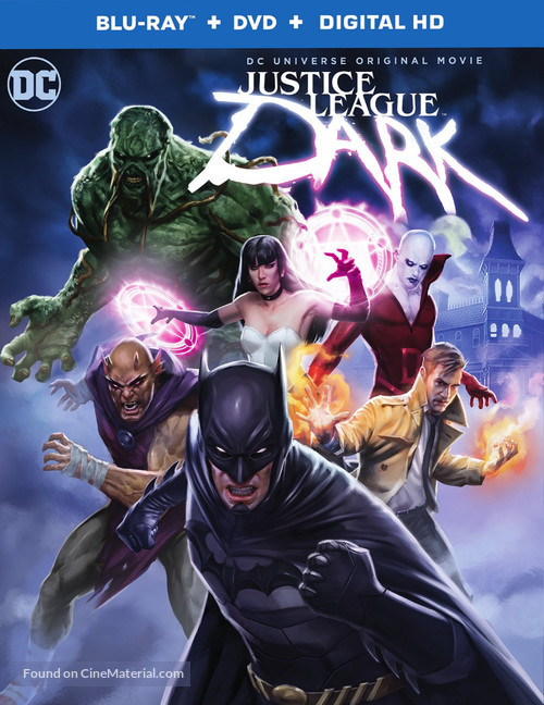 Justice League Dark - Blu-Ray movie cover