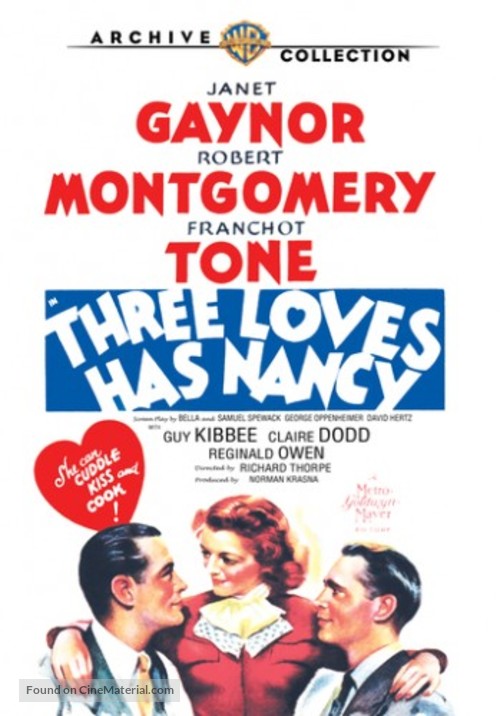Three Loves Has Nancy - DVD movie cover