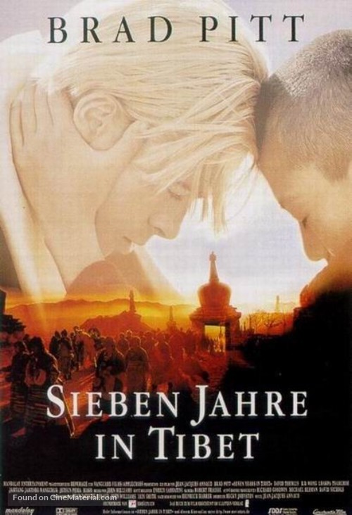 Seven Years In Tibet - German Movie Poster