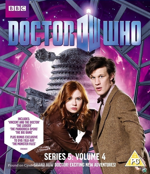 &quot;Doctor Who&quot; - British Blu-Ray movie cover