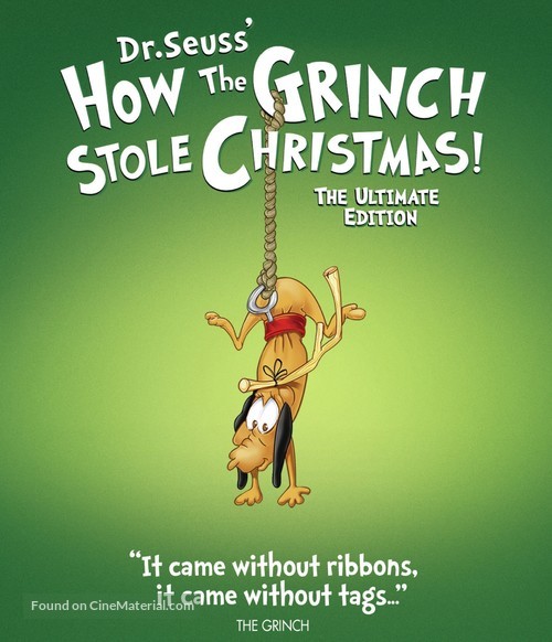 How the Grinch Stole Christmas! - Blu-Ray movie cover