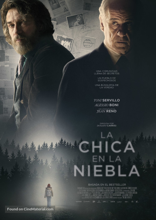 La ragazza nella nebbia - Spanish Movie Poster