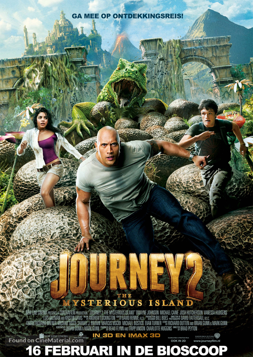 Journey 2: The Mysterious Island - Dutch Movie Poster