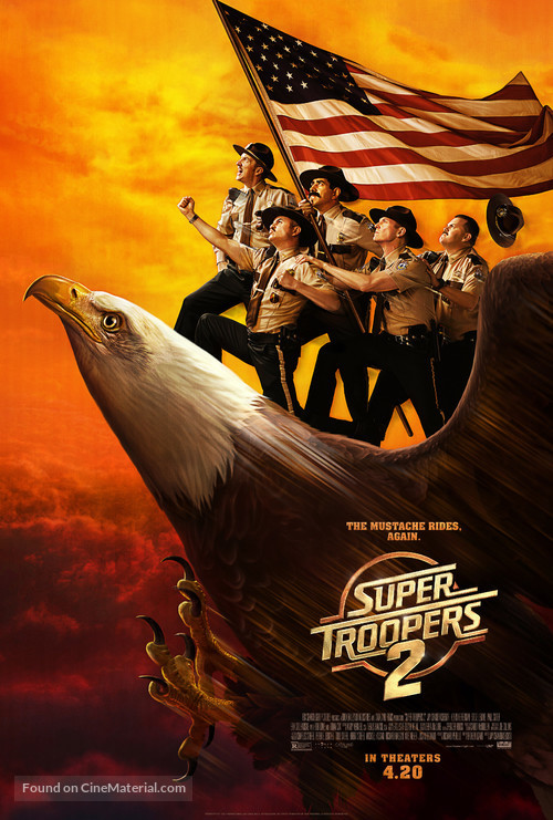 Super Troopers 2 - Theatrical movie poster