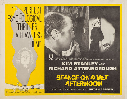 Seance on a Wet Afternoon - Movie Poster