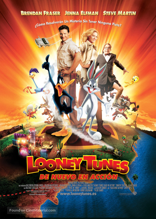 Looney Tunes: Back in Action - Spanish Movie Poster