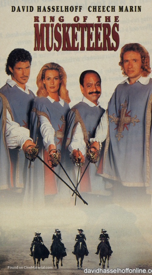 Ring of the Musketeers - VHS movie cover