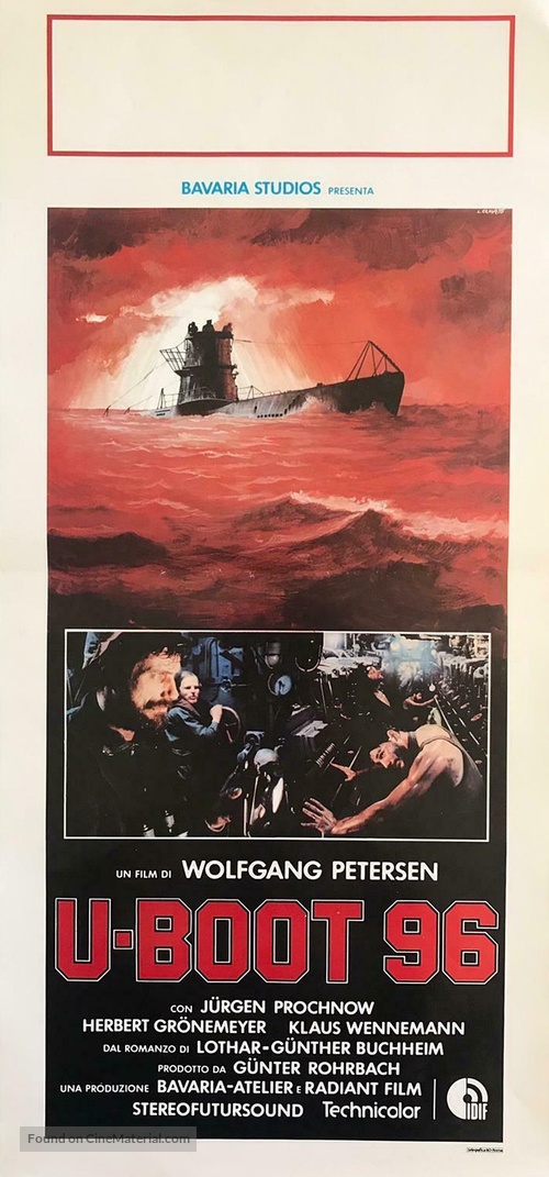 Das Boot - Italian Movie Poster