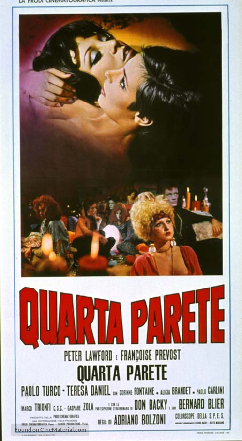 Quarta parete - Italian Movie Poster