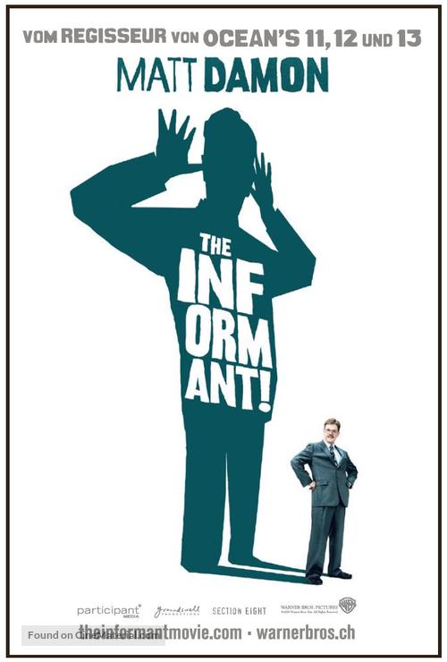 The Informant - Swiss Movie Poster