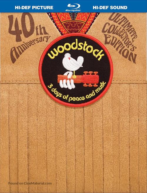 Woodstock - Blu-Ray movie cover