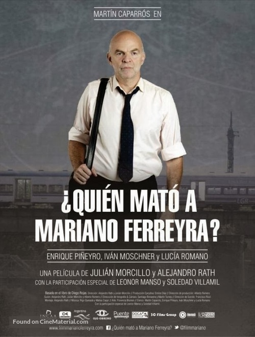 &iquest;Qui&eacute;n mat&oacute; a Mariano Ferreyra? - Argentinian Movie Poster