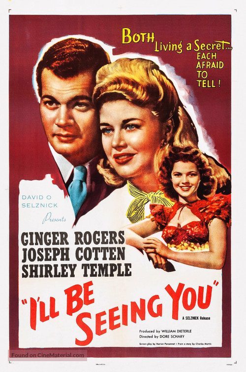 I&#039;ll Be Seeing You - Movie Poster