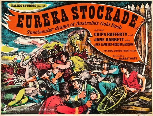 Eureka Stockade - British Movie Poster