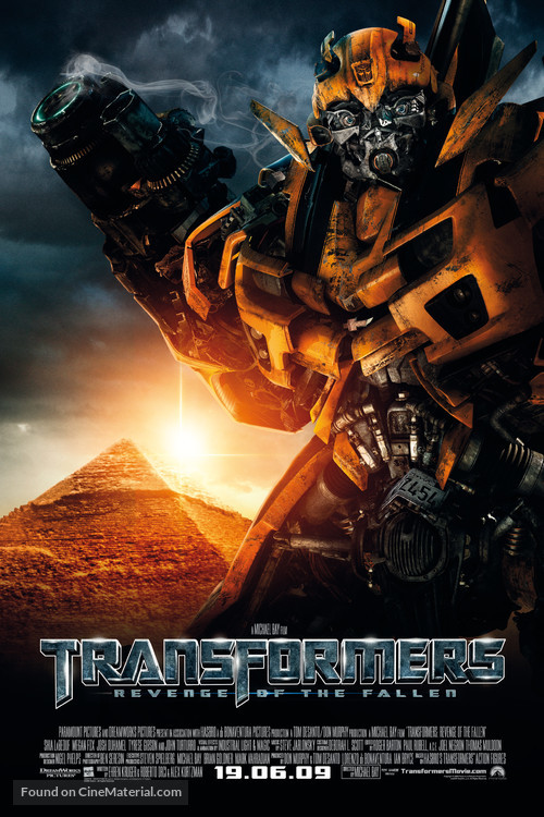 Transformers: Revenge of the Fallen - British Movie Poster