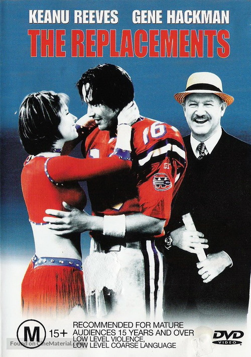 The Replacements - Australian DVD movie cover