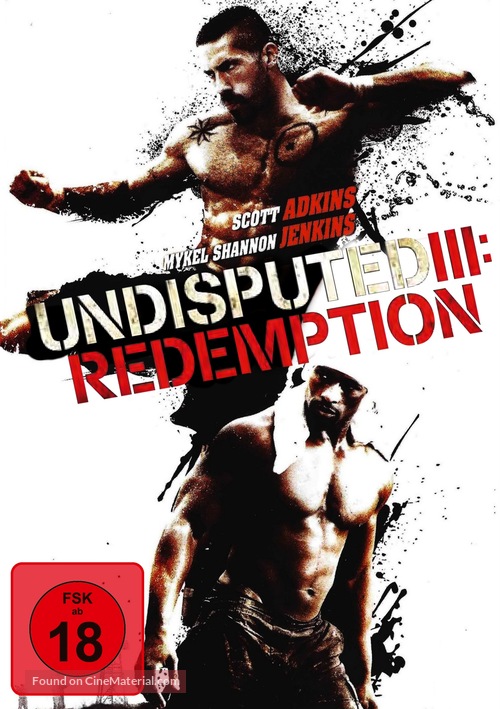 Undisputed 3 - German DVD movie cover