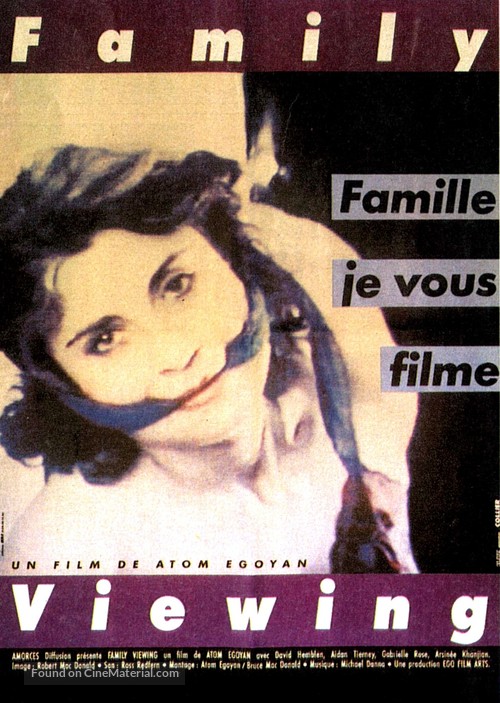 Family Viewing - French Movie Poster