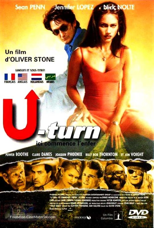 U Turn - French DVD movie cover