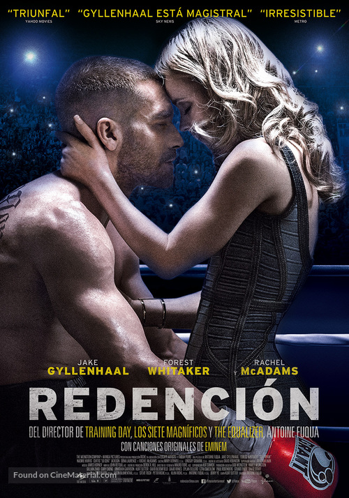 Southpaw - Spanish Movie Poster