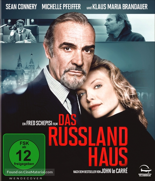 The Russia House - German Blu-Ray movie cover