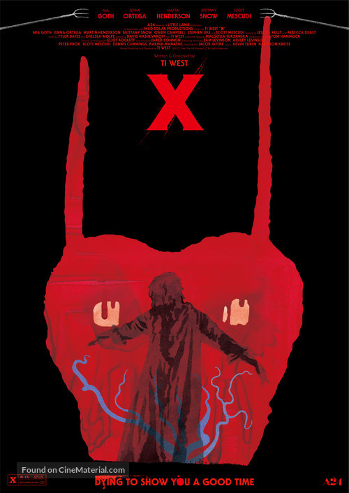 X - Japanese Movie Poster