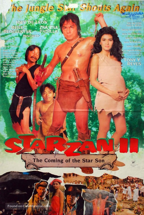 Starzan II - Philippine Movie Poster