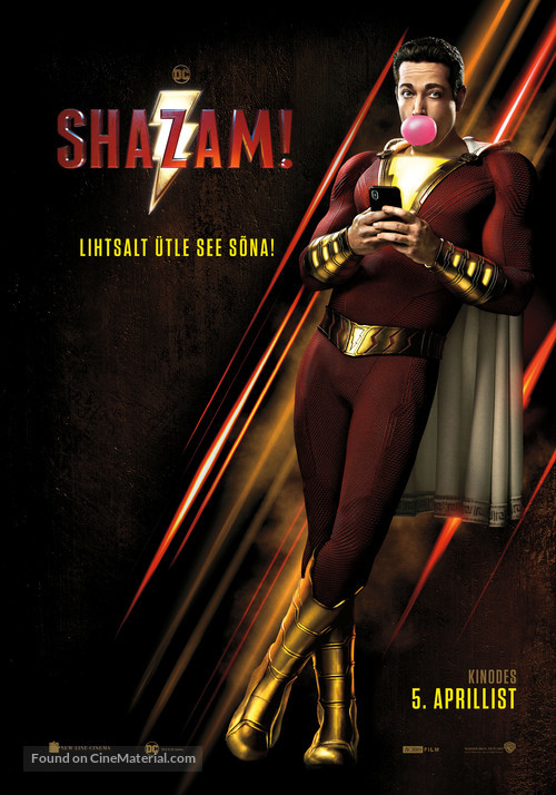 Shazam! - Estonian Movie Poster