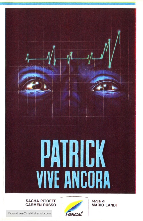 Patrick vive ancora - Italian VHS movie cover