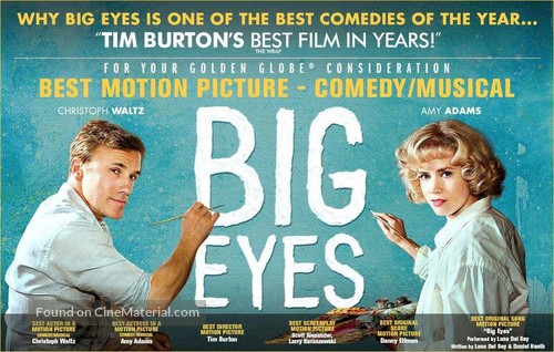 Big Eyes - For your consideration movie poster