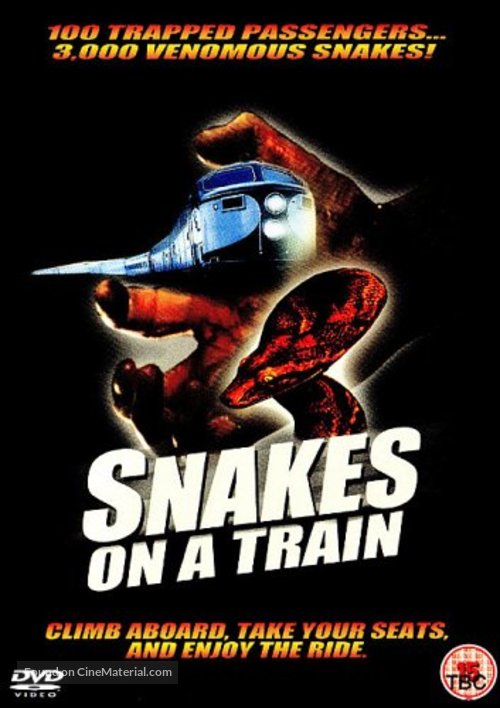 Snakes on a Train - British Movie Cover