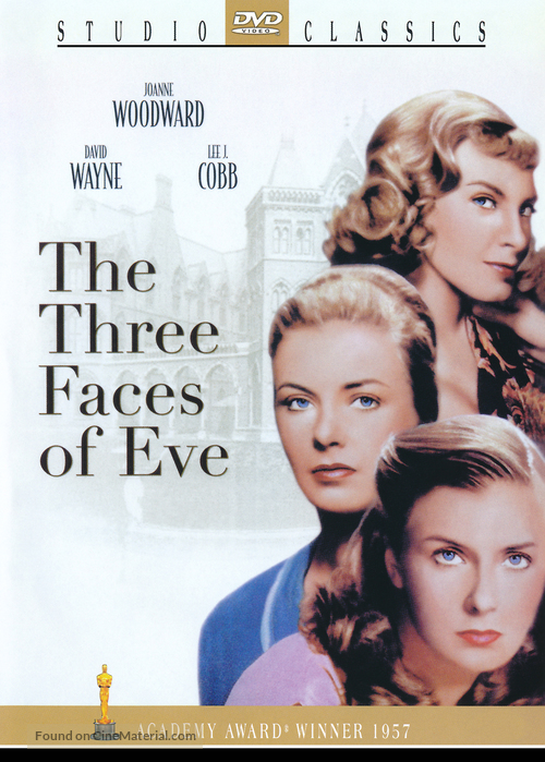 The Three Faces of Eve - DVD movie cover