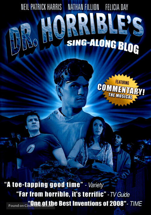 &quot;Dr. Horrible&#039;s Sing-Along Blog&quot; - DVD movie cover